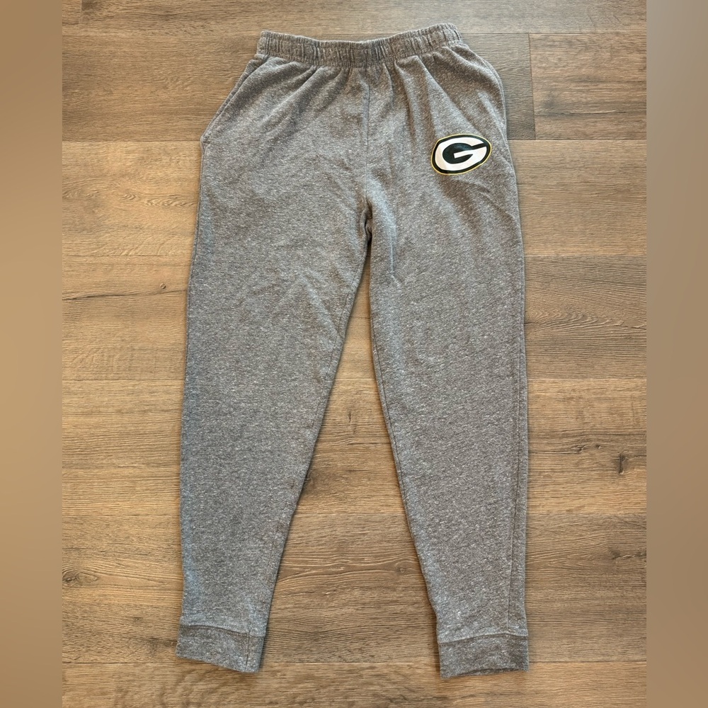 Men's Green Bay Packers NFL Concepts Sport Gray Lightweight Jogger Sleep Pants